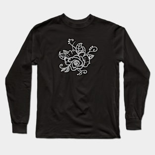 weiße Rose Long Sleeve T-Shirt